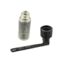 Large Glass Vial with Spoon Cap (JAR-GVSL)