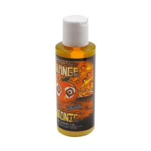 Bold 'King of the Jungle' label on white bottle of Orange Chronic Cleaner, 4oz, on white background.