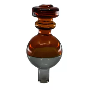 Brown cap, different material from base, for Bishop Carb Cap - NN1210.