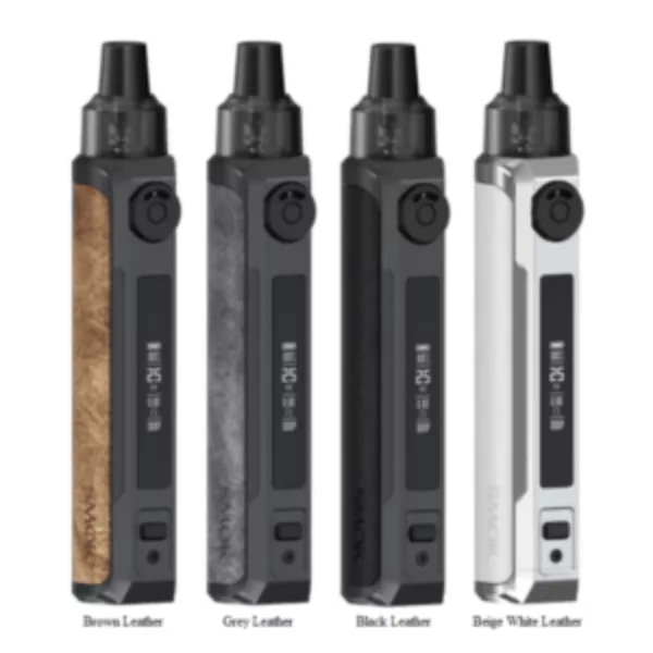 The RPM 25 sub-ohm tank by SMOK has a 5ml capacity, adjustable airflow, top refill system, and comes in black, white, and wood grain. It has a leakproof design and a 6 month warranty.