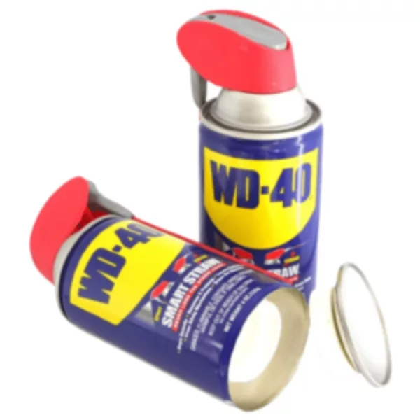 WD-40 Stash Can with straw for discreet use.