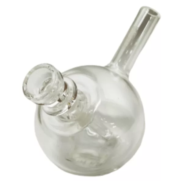 Enjoy smooth hits with Spherical Pocket Bubbler from GRAV. Clear glass beaker, glass handle & spout for easy use.