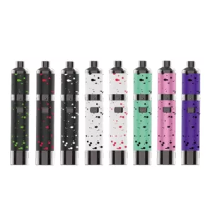 The Wulf Evolve Maxxx 3-in-1 vaporizer is a sleek, modern device with metal construction and small size for easy handling. It has three separate chambers for different vaping options and a USB charging port for convenience. Available in various colors.