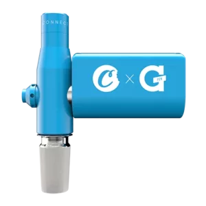 Create vapor from Cookies e-liquid with the blue G Pen vaporizer pen, compatible with the Cookies range.