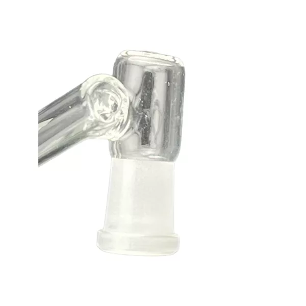Glass water pipe with small bubble, NN265 model, for smoking.