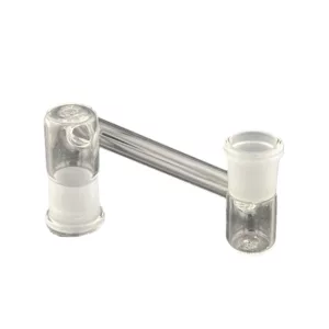 Clear plastic tube with metal ring for attaching to smoke inhaler, NN281, from smoking company website.