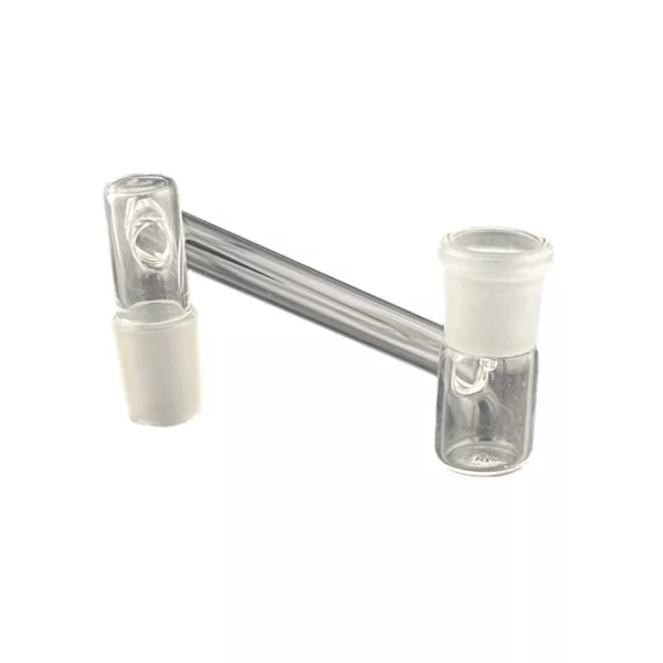Metal arm glasses with clear lens and adjustable knob for secure fit.