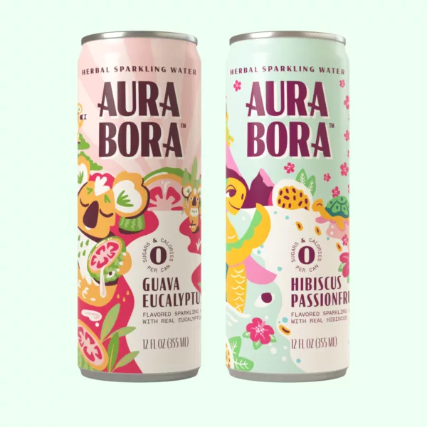 Herbal Sparkling Water - Aura Bora