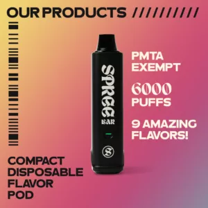 Spree Bar - Compact Disposable Flavor Pod - Online Smoke Shop Stock