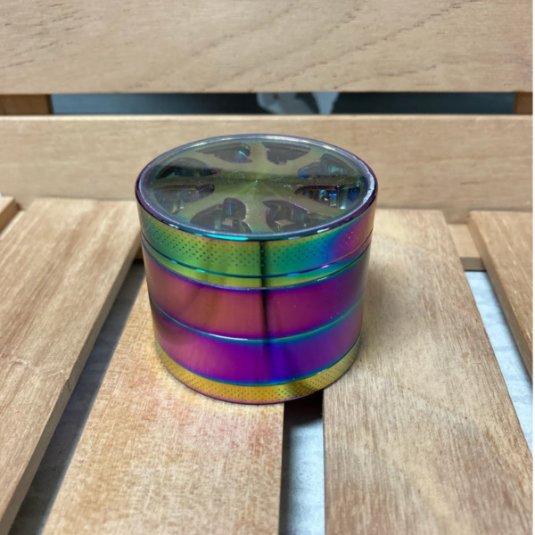 4 Part Clear Top Rainbow Grinder - WW271